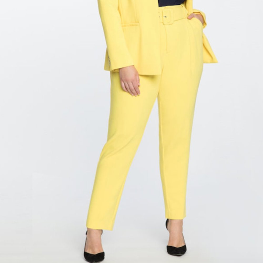 High Waisted Trouser with Belt